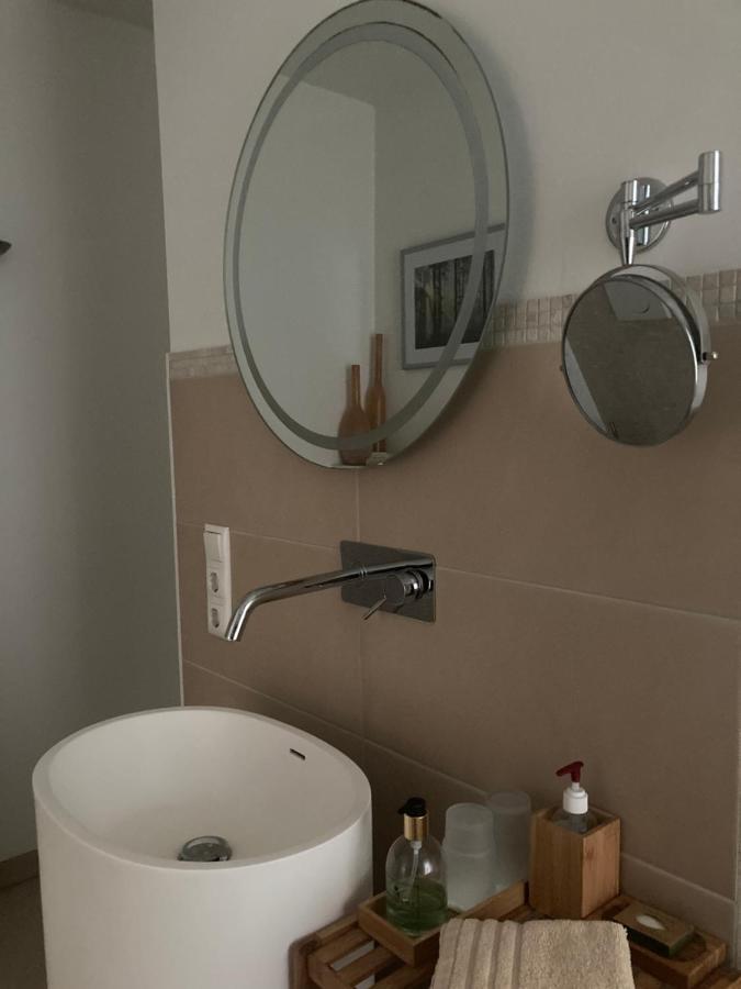 Auszeit Am Haffufer Apartamento Wilhelmshof Exterior foto